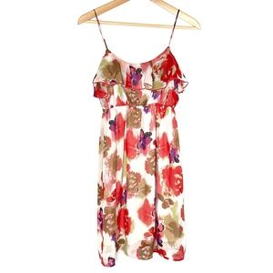 🌵Soprano Summer Spaghetti Strap Floral Dress